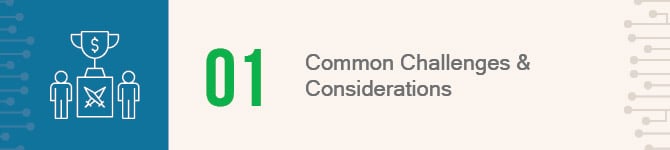 In this section, you'll learn some common challenges and considerations to keep in mind when working to protect minors on college campuses.