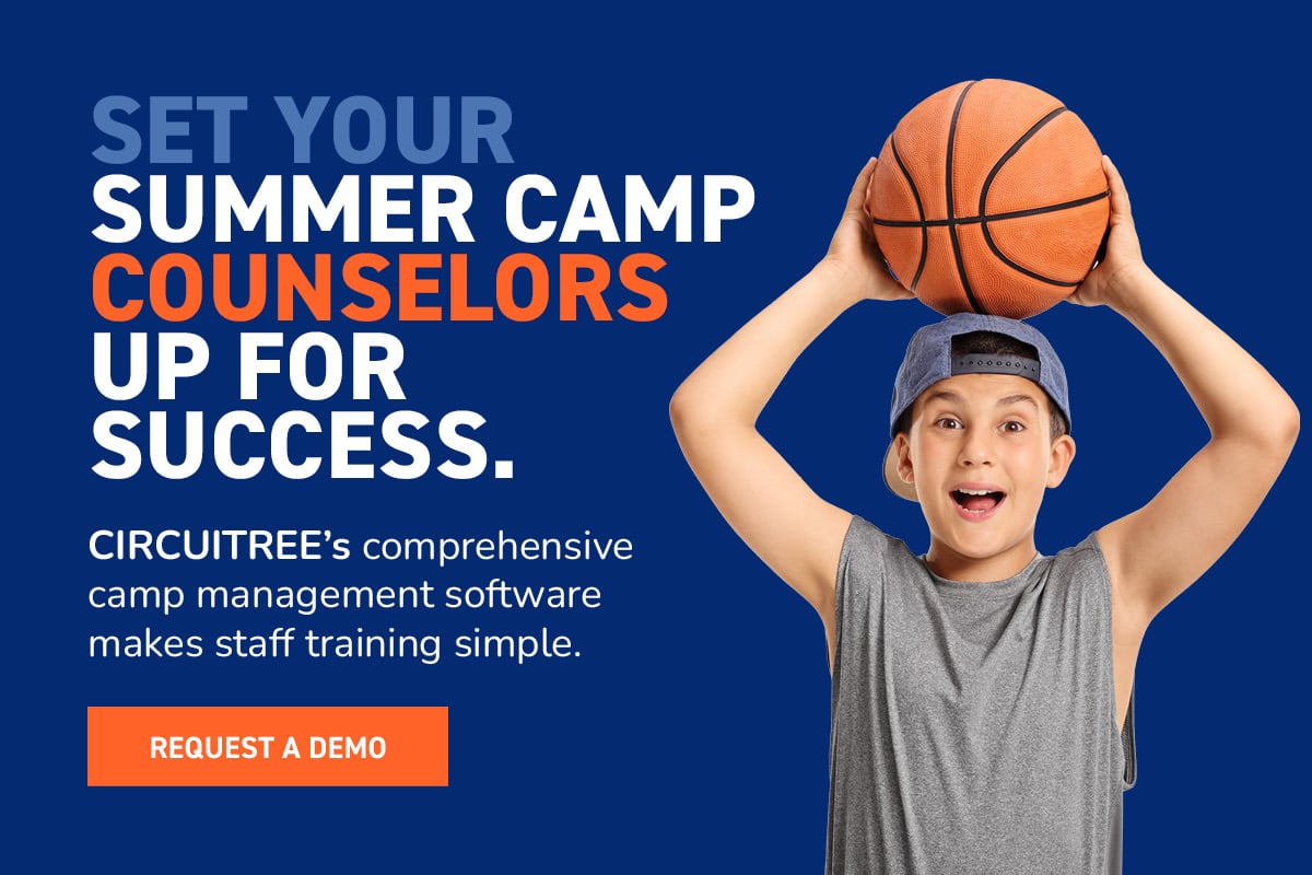Set your summer camp counselors up for success. CIRCUITREE's comprehensive camp management software makes staff training simple. Request a demo.